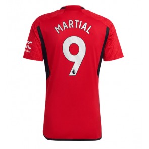 Manchester United Anthony Martial #9 Domaci Dres 2023-24 Kratak Rukavima